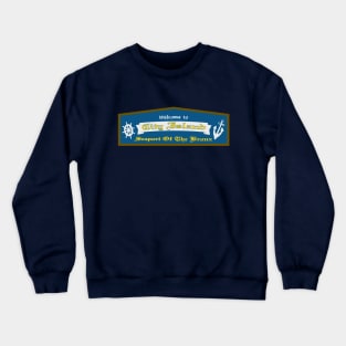 The Bronx - City Island sign (Boarded) Crewneck Sweatshirt